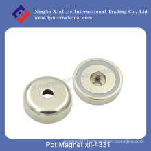 Counter Sunk N40 Neodymium Powerful Pot Magnet